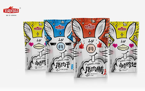 玉兔食品產品包裝設計